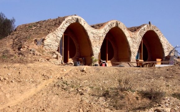 Vaults in Tamera Ecovillage: