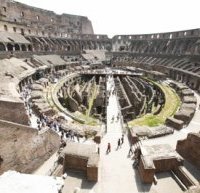 Colosseum Amphitheater Ruins