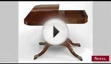 Antique American Federal style (19th Cent) small mahogany