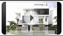 Architecture White Modern House Plans