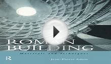 AudioBook Roman Building: Materials and Techniques Free