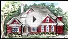 CLASSIC REVIVAL - GREEK REVIVAL HOUSE PLANS BY GARRELL