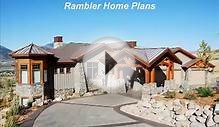 Home plans, House designs, Habitations Ramblers style homes