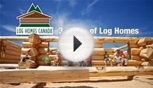 Log Homes Canada - 3 Styles of Log Homes
