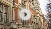 Victoria & Albert Museum (Building)-London-Live Video von
